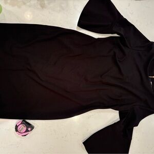 Calvin Klein Black Long Sleeve Dress